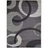 Blitar Dark Gray Area Rug from Furniture of America - Luna Furniture
