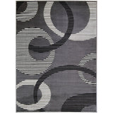 Blitar Dark Gray Area Rug from Furniture of America - Luna Furniture