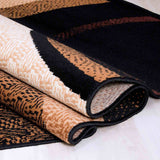 Blitar Brown/Black Area Rug from Furniture of America - Luna Furniture