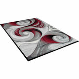 Niksar Red Area Rug from Furniture of America - Luna Furniture