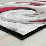 Niksar Red Area Rug from Furniture of America - Luna Furniture