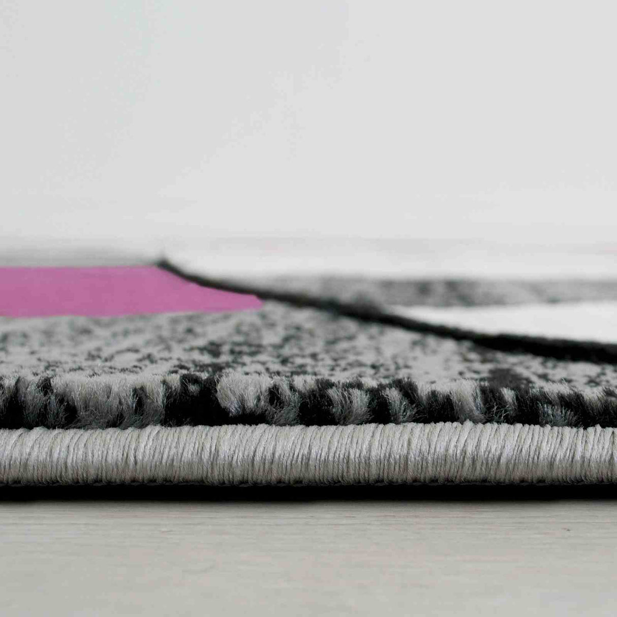 Niksar Gray/Purple Area Rug from Furniture of America - Luna Furniture