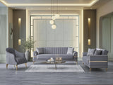 Royal nevada Gray Loveseat from Bellona - Luna Furniture