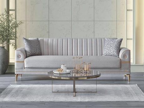 Royal Nevada Cream Living Room Set from Bellona - Luna Furniture