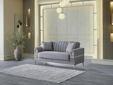 Royal Nevada Gray Accent Chair from Bellona - Luna Furniture