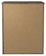 Ralinksi Full Panel Bed with Dresser and 2 Nightstands in Gray from Ashley - Luna Furniture