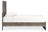 Ralinksi Gray Twin Panel Bed from Ashley - Luna Furniture