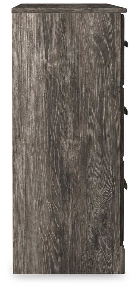 Ralinksi King Panel Bed with Dresser and 2 Nightstands in Gray from Ashley - Luna Furniture