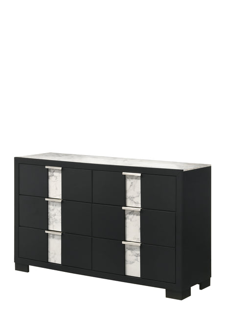 Rangley Black Dresser from Crown Mark - Luna Furniture