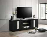 Rangley Black TV Stand from Crown Mark - Luna Furniture