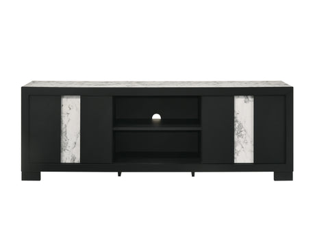 Rangley Black TV Stand from Crown Mark - Luna Furniture