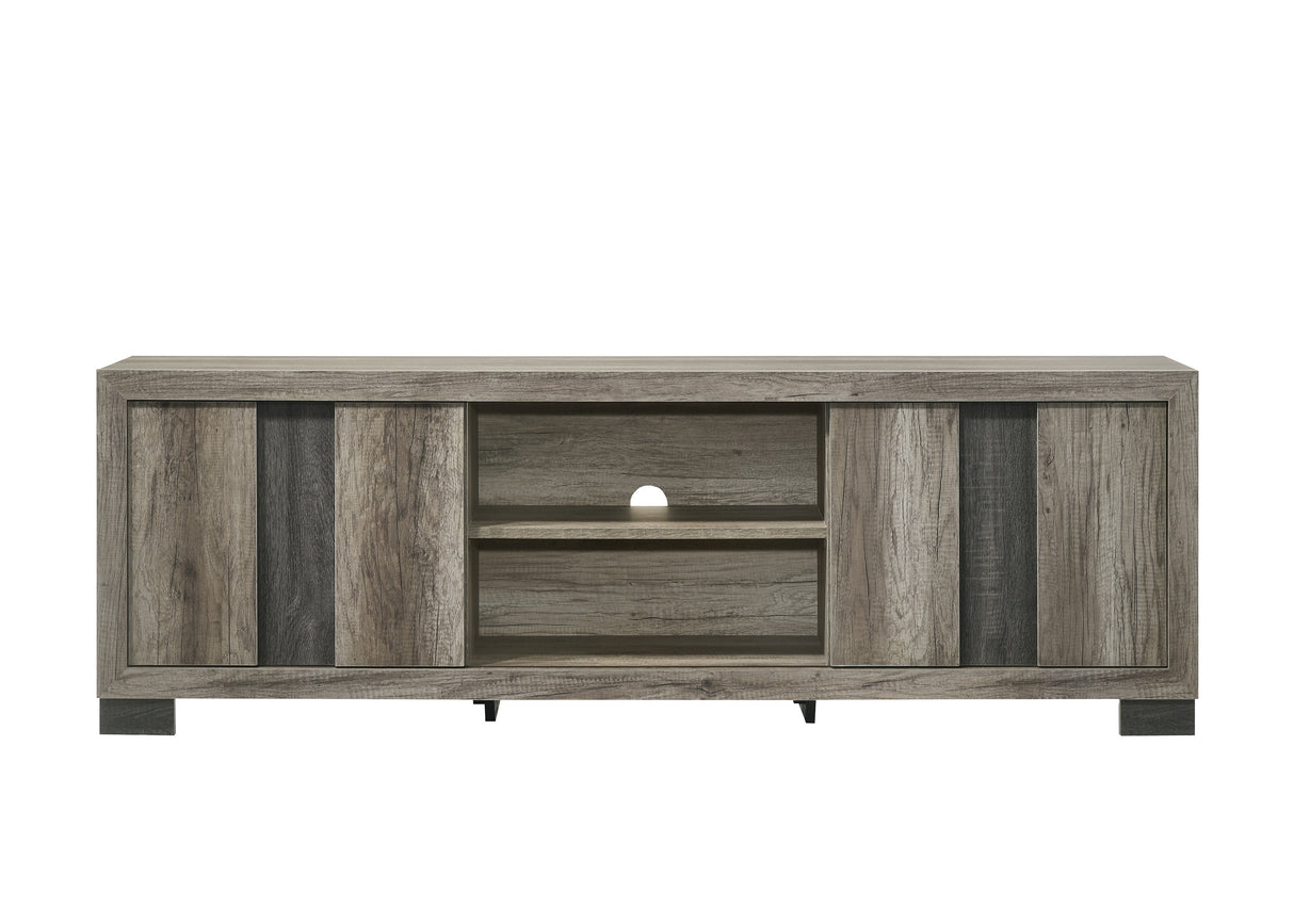 Rangley Gray TV Stand from Crown Mark - Luna Furniture