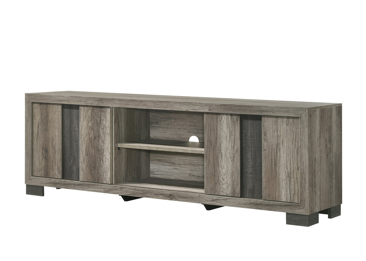 Rangley Gray TV Stand from Crown Mark - Luna Furniture