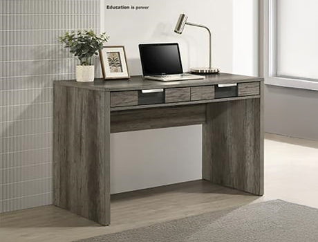 Rangley Grey/Brown Writing Desk from Crown Mark - Luna Furniture