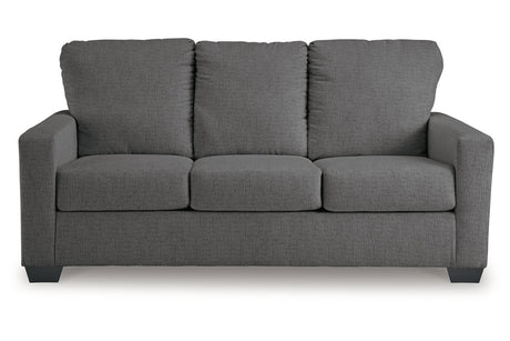 Rannis Pewter Full Sofa Sleeper and Recliner from Ashley - Luna Furniture