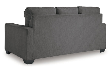 Rannis Pewter Full Sofa Sleeper and Recliner from Ashley - Luna Furniture