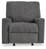 Rannis Pewter Twin Sofa Sleeper and Recliner from Ashley - Luna Furniture