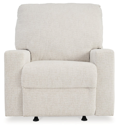 Rannis Snow Twin Sofa Sleeper and Recliner from Ashley - Luna Furniture