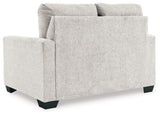 Rannis Snow Twin Sofa Sleeper and Recliner from Ashley - Luna Furniture