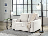 Rannis Snow Twin Sofa Sleeper and Recliner from Ashley - Luna Furniture