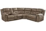 Ravenel Fossil 3-Piece Power Reclining Sectional from Ashley - Luna Furniture
