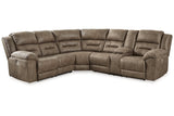 Ravenel Fossil 3-Piece Power Reclining Sectional from Ashley - Luna Furniture