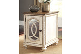 Realyn White/Brown Coffee Table and 2 End Tables from Ashley - Luna Furniture