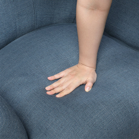 Rebecca Blue Accent Chair from Homelegance - Luna Furniture