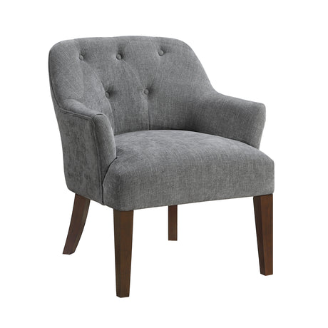 Rebecca Charcoal Accent Chair from Homelegance - Luna Furniture