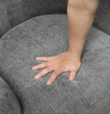 Rebecca Charcoal Accent Chair from Homelegance - Luna Furniture