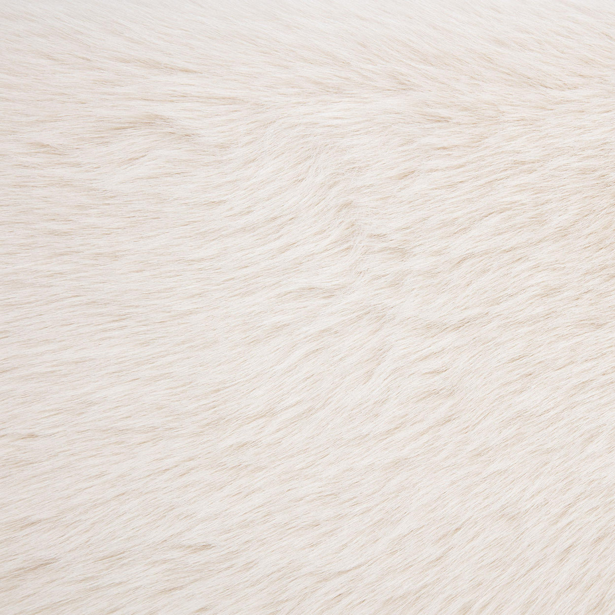 Rebecca Cream Faux Fur Upholstered Queen Bed from Coaster - Luna Furniture