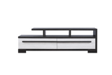 Remington Black/White 72" TV Stand from Crown Mark - Luna Furniture