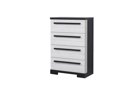 Remington Black/White Chest from Crown Mark - Luna Furniture