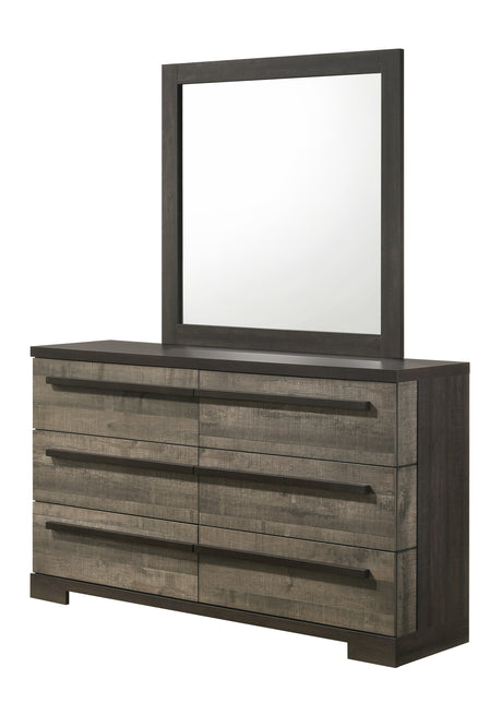 Remington Brown/Gray Panel Bedroom Set from Crown Mark - Luna Furniture