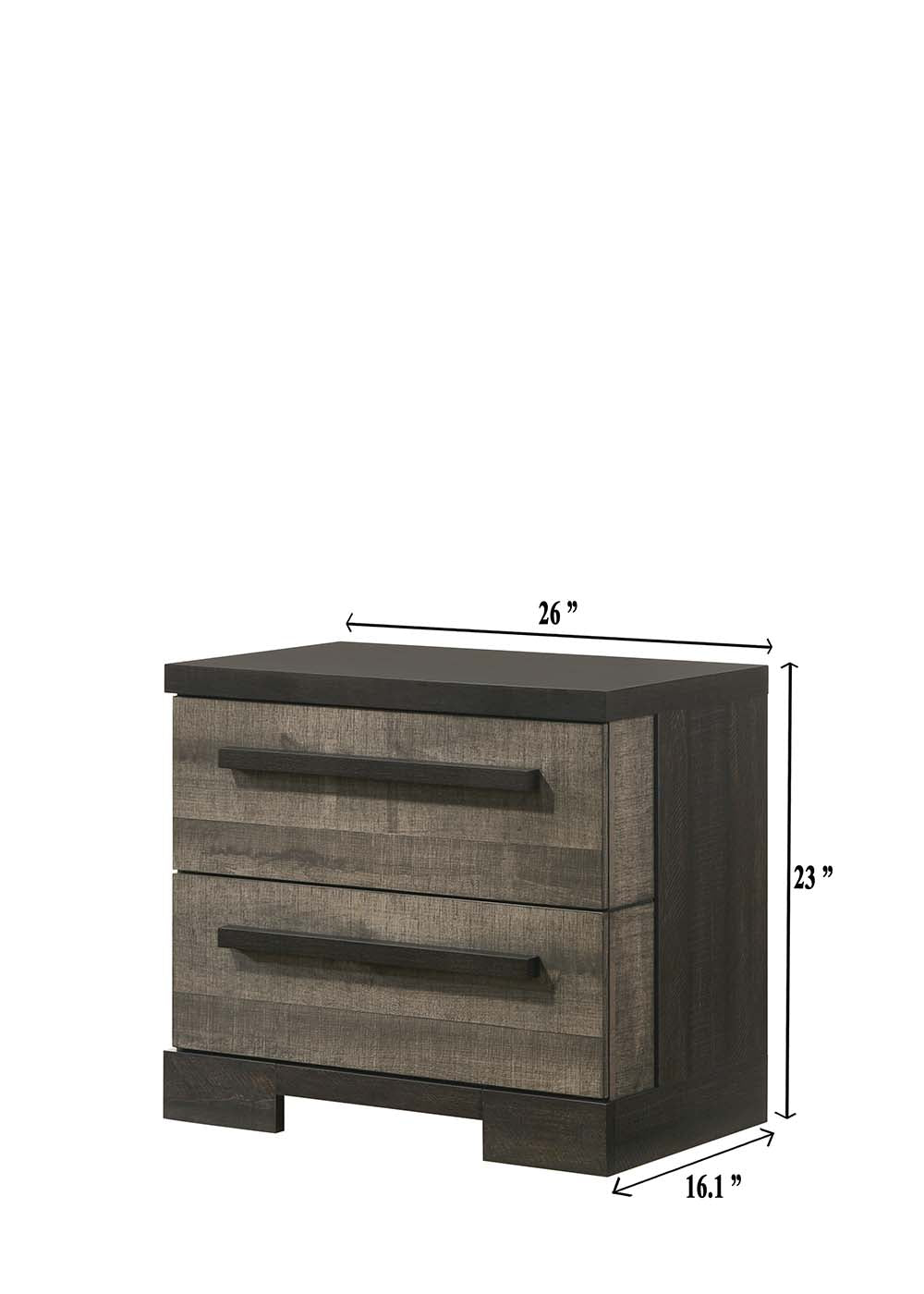 Remington Brown/Gray Panel Bedroom Set from Crown Mark - Luna Furniture