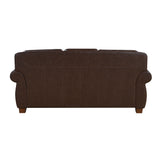 Remington Brown Leather Sofa from Homelegance - Luna Furniture