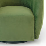 Renee Green Velvet Swivel Chair from Midinmod - Luna Furniture