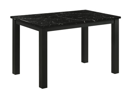 Resia Black Dining Table from Crown Mark - Luna Furniture