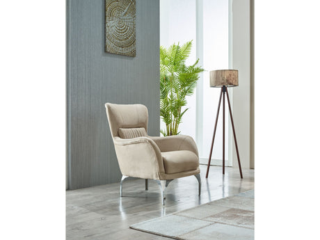 Resital Beige 3-Piece Living Room Set (Sofa & Loveseat & Chair) from Furnia - Luna Furniture