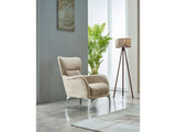 Resital Chair in Beige from Furnia - Luna Furniture