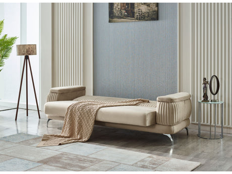 Resital Beige 3-Piece Living Room Set (Sofa & Loveseat & Chair) from Furnia - Luna Furniture