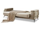 Resital Beige 3-Piece Living Room Set (Sofa & Loveseat & Chair) from Furnia - Luna Furniture