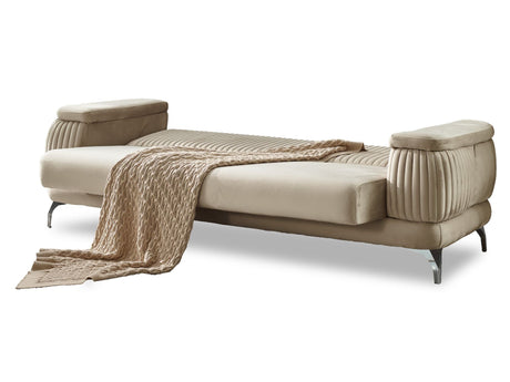 Resital Beige 3-Piece Living Room Set (Sofa & Loveseat & Chair) from Furnia - Luna Furniture