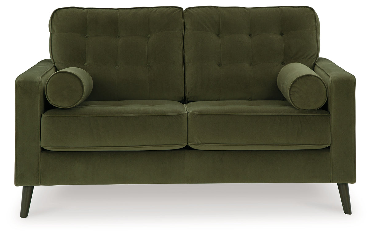 Reveon Lakes Olive Loveseat from Ashley - Luna Furniture