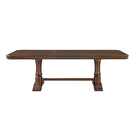 Rexford Cherry 5-Piece 96" Extendable Dining Set from Homelegance - Luna Furniture