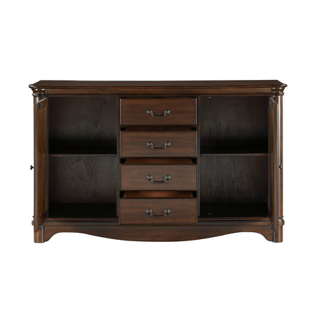 Rexford Cherry Dining Buffet from Homelegance - Luna Furniture