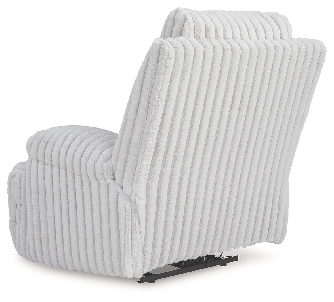 Rhines Falls Alloy Power Recliner from Ashley - Luna Furniture