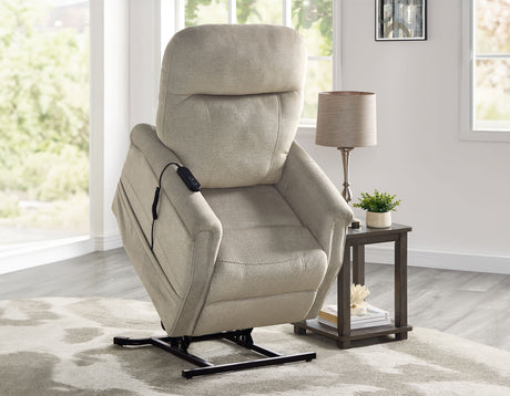 Rhodes Versatile Beige Power Lift Chair from Steve Silver - Luna Furniture