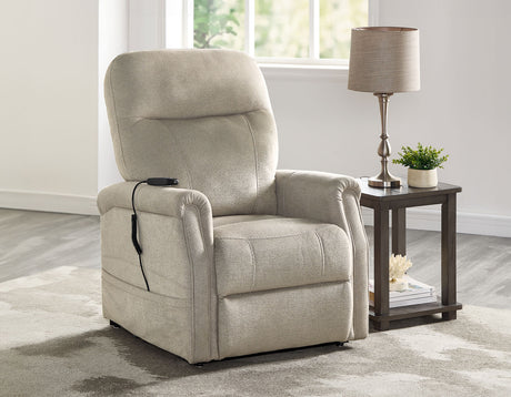 Rhodes Versatile Beige Power Lift Chair from Steve Silver - Luna Furniture