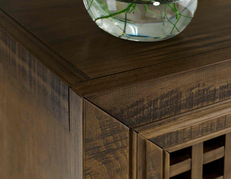 Rio Mocha 4-Door Accent Cabinet from Steve Silver - Luna Furniture